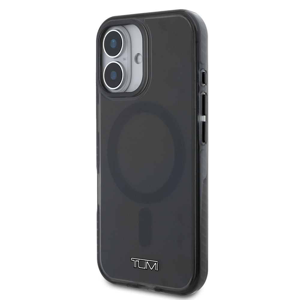 TUMI iPhone 16 Orjinal Lisanslı M-safe Şarj Özellikli Airbagli Transparan Kılıf TUMI iPhone 16 Orjinal Lisanslı M-safe Şarj Özellikli Airbagli Transparan Kılıf